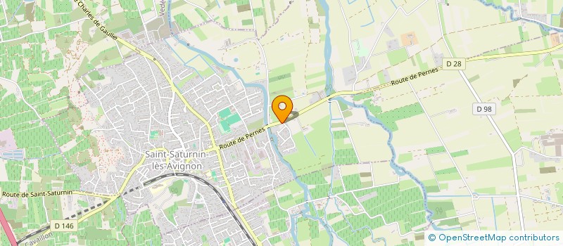 localisation de l'entreprise MONSIEUR ROBERT GANS  SAINT-SATURNIN-LES-AVIGNON