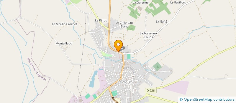 localisation de l'entreprise MONSIEUR ROBERT GARRIVET à ROUVRES-LES-BOIS