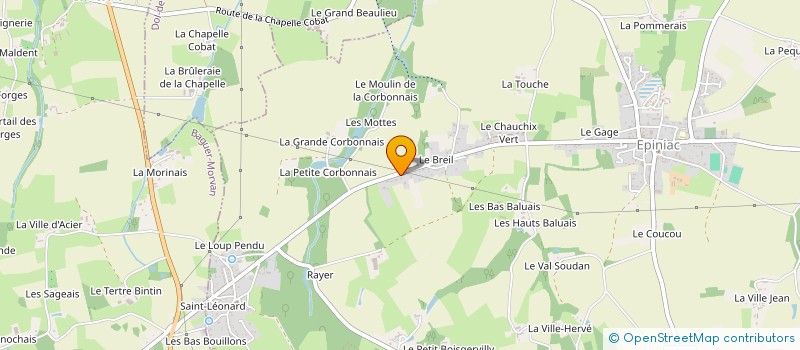 localisation de l'entreprise MONSIEUR ROBERT GARY  EPINIAC