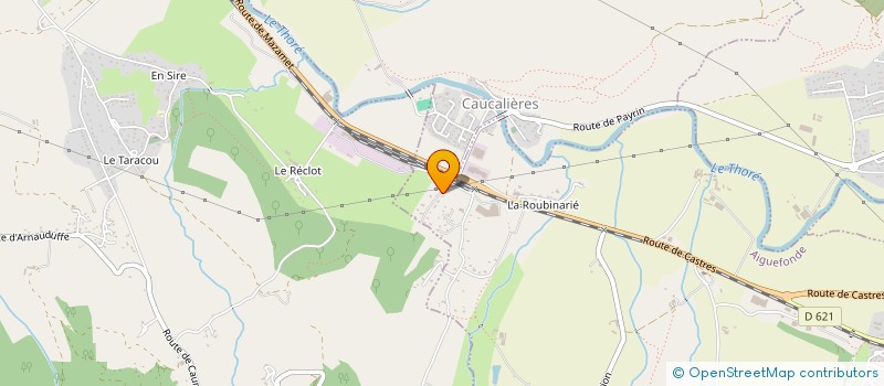 localisation de l'entreprise MONSIEUR ROBERT GASC à AIGUEFONDE