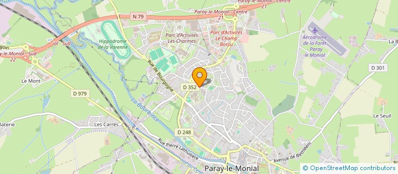 localisation de l'entreprise MONSIEUR ROBERT GAVALIAN  PARAY-LE-MONIAL