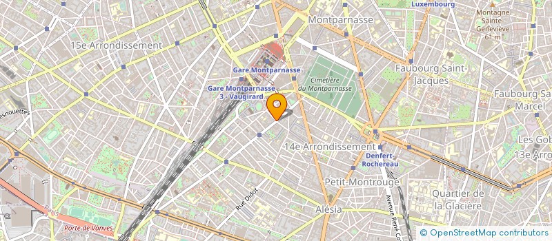 localisation de l'entreprise MONSIEUR ROBERT GAZZOLA à PARIS