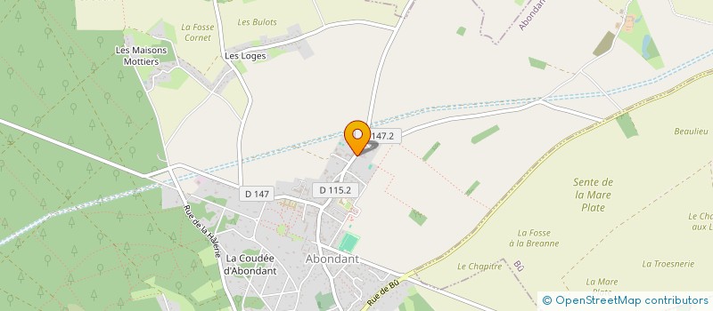 localisation de l'entreprise MONSIEUR ROBERT GELSI à ABONDANT