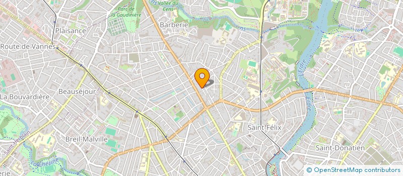 localisation de l'entreprise MONSIEUR ROBERT GENTON  NANTES