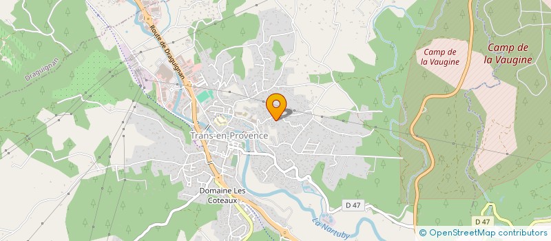 localisation de l'entreprise MONSIEUR ROBERT GERBINO à TRANS-EN-PROVENCE