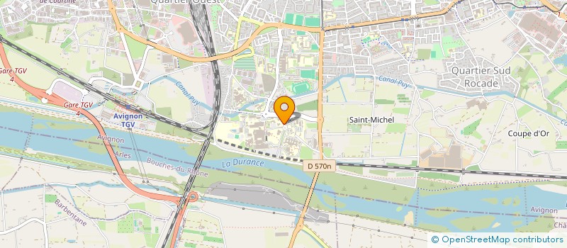 localisation de l'entreprise MONSIEUR ROBERT GHINEA  AVIGNON