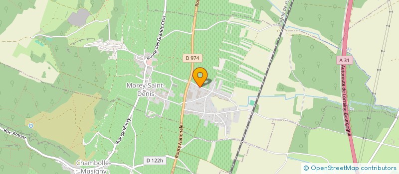 localisation de l'entreprise MONSIEUR ROBERT GIBOURG  MOREY-SAINT-DENIS