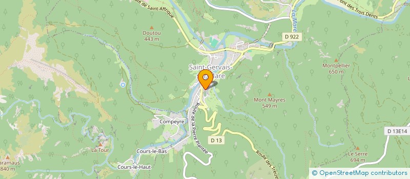 localisation de l'entreprise MONSIEUR ROBERT GIGNET  SAINT-GERVAIS-SUR-MARE