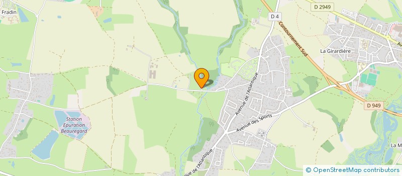 localisation de l'entreprise MONSIEUR ROBERT GILBERT  AVRILLE