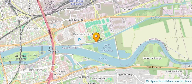 localisation de l'entreprise MONSIEUR ROBERT GILET à TOURS