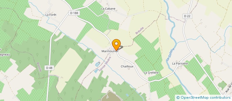 localisation de l'entreprise MONSIEUR ROBERT GILLESPIE à BREVILLE