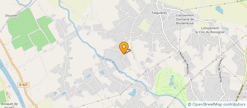 localisation de l'entreprise MONSIEUR ROBERT GINESTET  MONTAUBAN