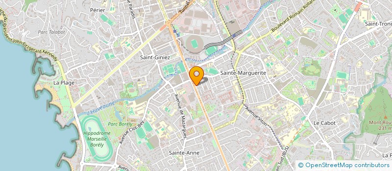 localisation de l'entreprise MONSIEUR ROBERT GIORDANO  MARSEILLE