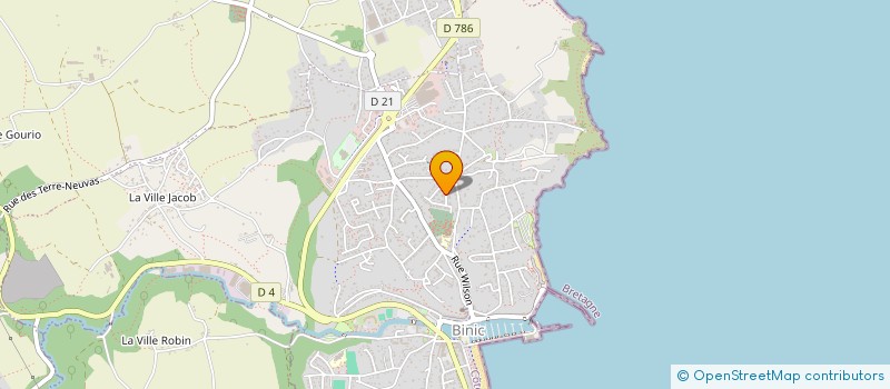 localisation de l'entreprise MONSIEUR ROBERT GLATRE à BINIC-ETABLES-SUR-MER