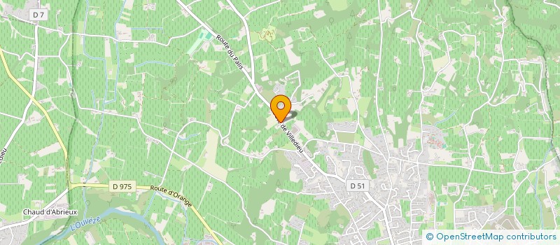 localisation de l'entreprise MONSIEUR ROBERT GLEIZE  VAISON-LA-ROMAINE