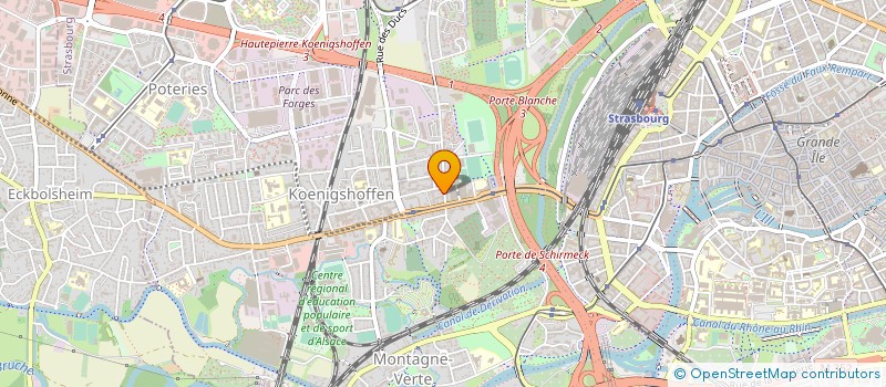 localisation de l'entreprise MONSIEUR ROBERT GODDARD à STRASBOURG