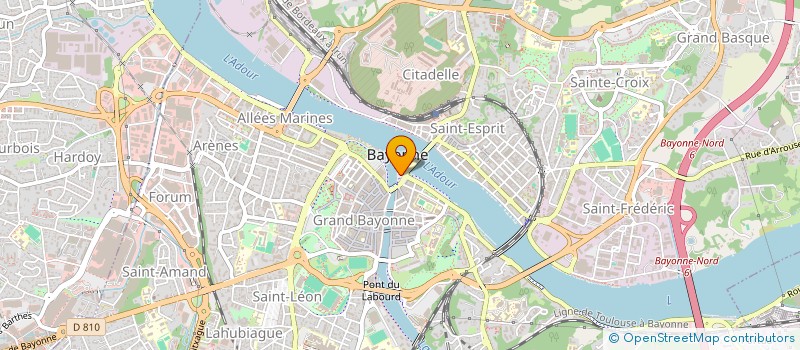 localisation de l'entreprise MONSIEUR ROBERT GOMEZ à BAYONNE