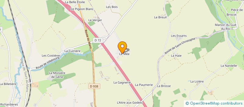 localisation de l'entreprise MONSIEUR ROBERT GOMMON à VILLEBOURG