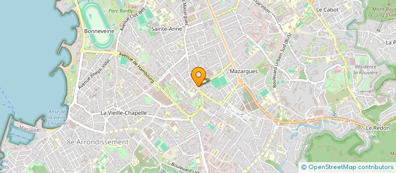 localisation de l'entreprise MONSIEUR ROBERT GONZALEZ GOMEZ à MARSEILLE