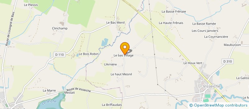 localisation de l'entreprise MONSIEUR ROBERT GOURAND à VISSEICHE