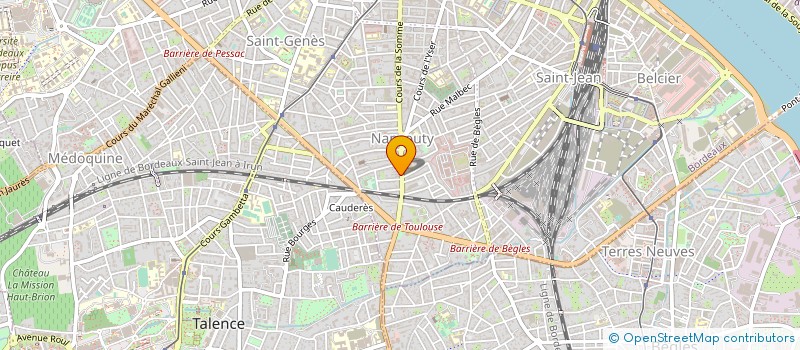 localisation de l'entreprise MONSIEUR ROBERT GOUZIL à BORDEAUX