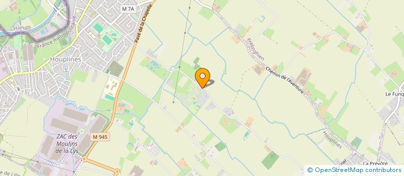 localisation de l'entreprise MONSIEUR ROBERT GOZET  HOUPLINES