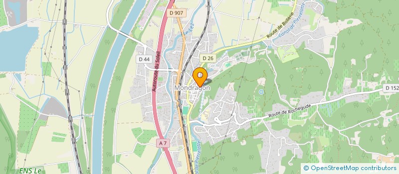 localisation de l'entreprise MONSIEUR ROBERT GRANERO  MONDRAGON