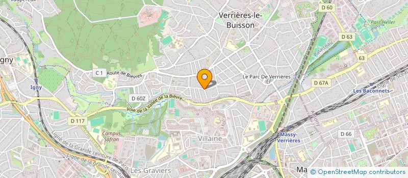 localisation de l'entreprise MONSIEUR ROBERT GRIGNON à VERRIERES-LE-BUISSON