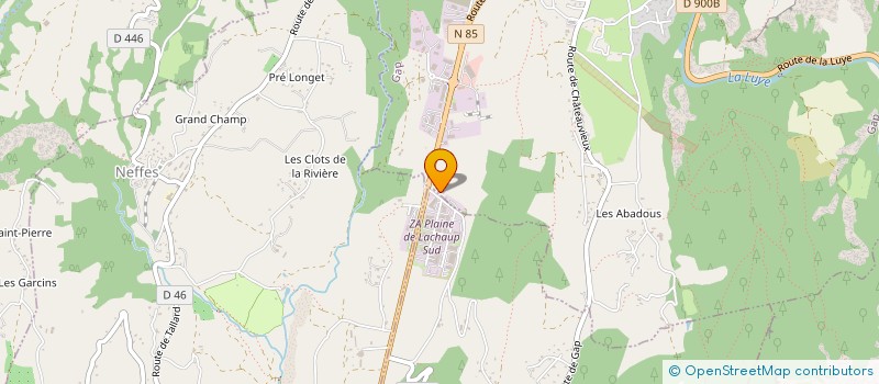 localisation de l'entreprise MONSIEUR ROBERT GRILLERER  CHATEAUVIEUX