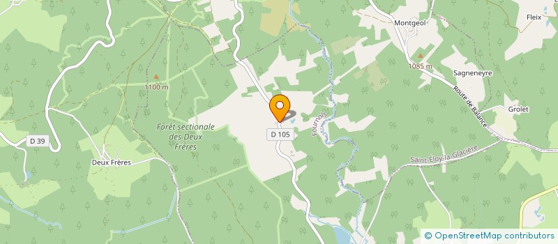 localisation de l'entreprise MONSIEUR ROBERT GRIMAUD  FOURNOLS