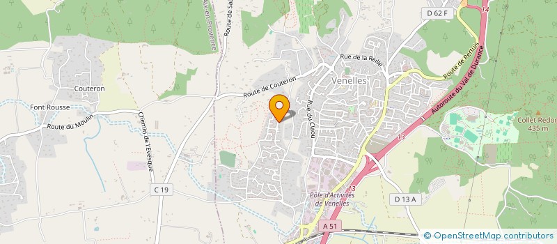 localisation de l'entreprise MONSIEUR ROBERT GUICHARD  VENELLES