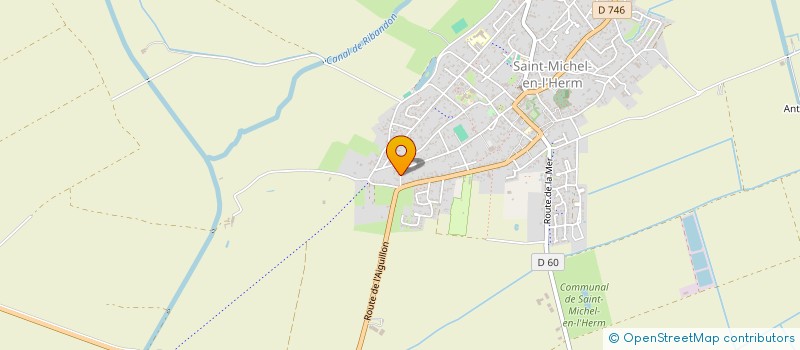 localisation de l'entreprise MONSIEUR ROBERT GUILBAUD  SAINT-MICHEL-EN-L'HERM