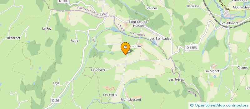 localisation de l'entreprise MONSIEUR ROBERT GUILLOT  LAY