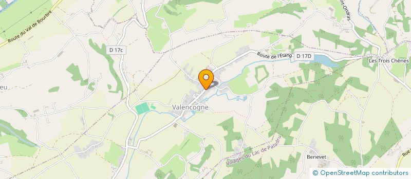 localisation de l'entreprise MONSIEUR ROBERT GUINET  VALENCOGNE