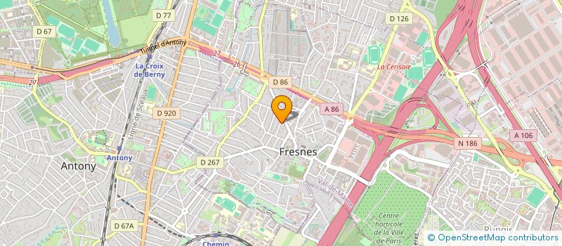 localisation de l'entreprise MONSIEUR ROBERT GUITTON à FRESNES