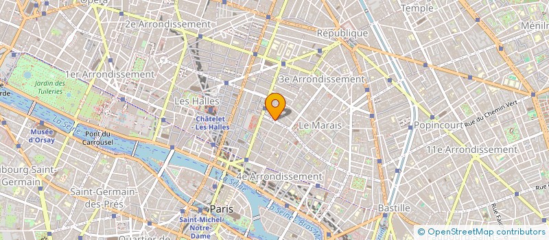 localisation de l'entreprise MONSIEUR ROBERT HAMMER  PARIS