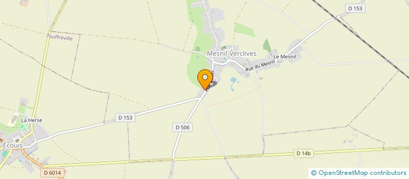 localisation de l'entreprise MONSIEUR ROBERT HASBROUCK  MESNIL-VERCLIVES