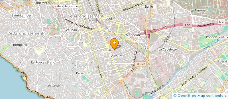 localisation de l'entreprise MONSIEUR ROBERT HASSAN à MARSEILLE