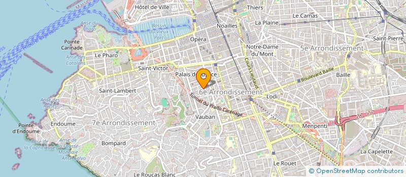 localisation de l'entreprise MONSIEUR ROBERT HEBERT à MARSEILLE