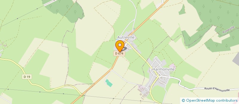 localisation de l'entreprise MONSIEUR ROBERT HENRION  AUTREVILLE