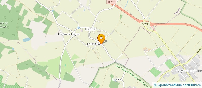 localisation de l'entreprise MONSIEUR ROBERT HENRY  BRISSAC LOIRE AUBANCE