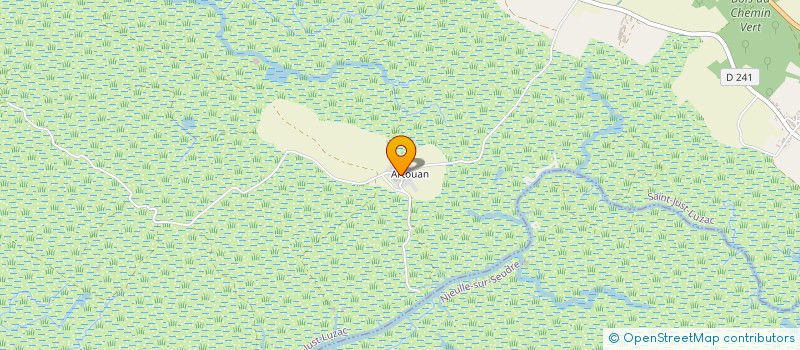 localisation de l'entreprise MONSIEUR ROBERT HERCOURT  SAINT-JUST-LUZAC