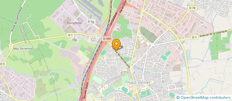 localisation de l'entreprise MONSIEUR ROBERT HERNANDEZ  PERPIGNAN