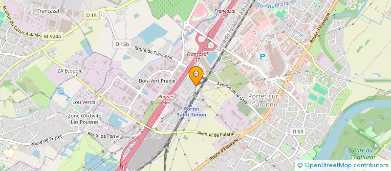 localisation de l'entreprise MONSIEUR ROBERT HERNANDEZ  PORTET-SUR-GARONNE