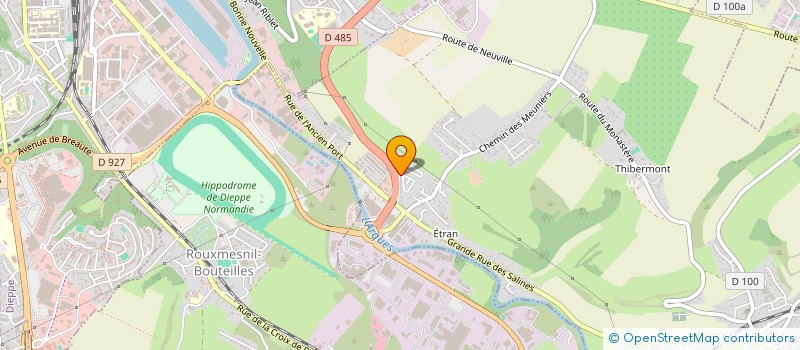 localisation de l'entreprise MONSIEUR ROBERT HEROUT  MARTIN-EGLISE