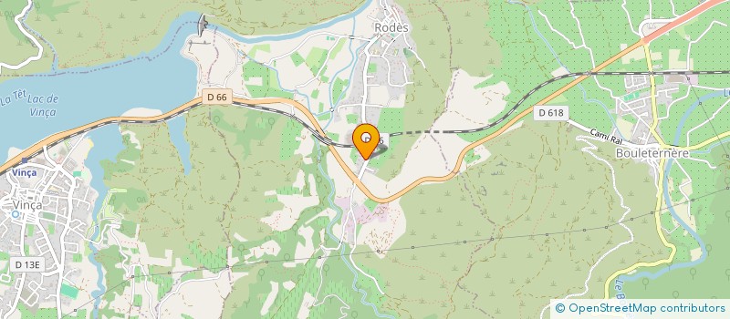 localisation de l'entreprise MONSIEUR ROBERT HERRERA  RODES