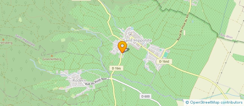 localisation de l'entreprise MONSIEUR ROBERT HERTFELDER  SAINT-HIPPOLYTE