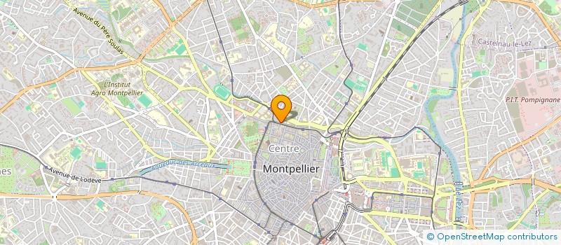 localisation de l'entreprise MONSIEUR ROBERT HILL à MONTPELLIER