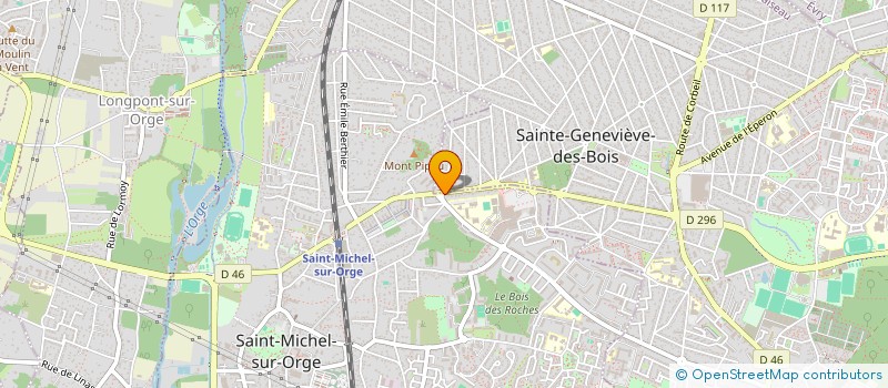 localisation de l'entreprise MONSIEUR ROBERT HISCHIER  SAINT-MICHEL-SUR-ORGE