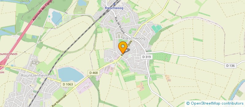 localisation de l'entreprise MONSIEUR ROBERT HUBER  RSCHWOOG